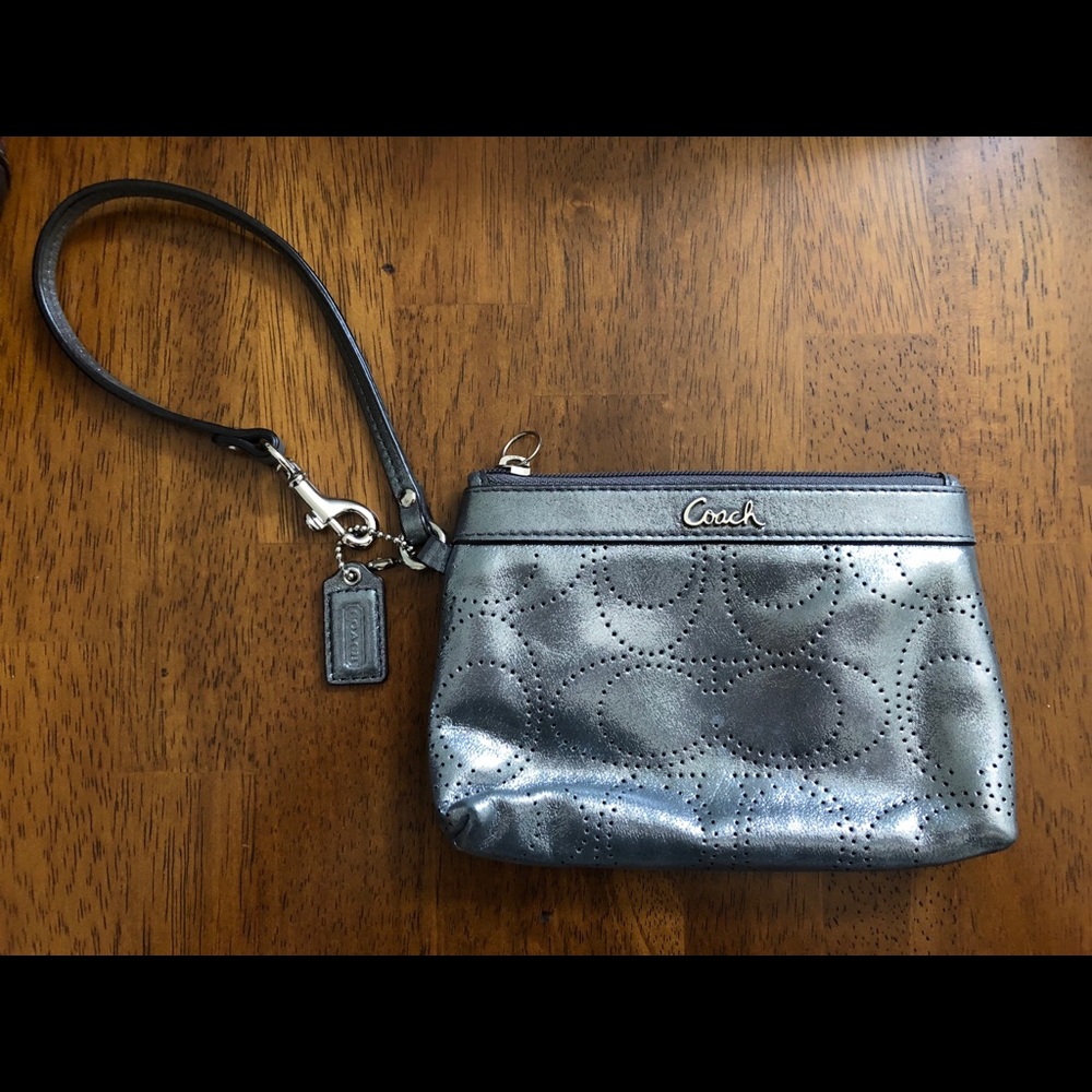 Authentic Coach wristlet